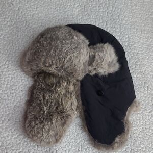 Perry Ellis Black Nylon Hat